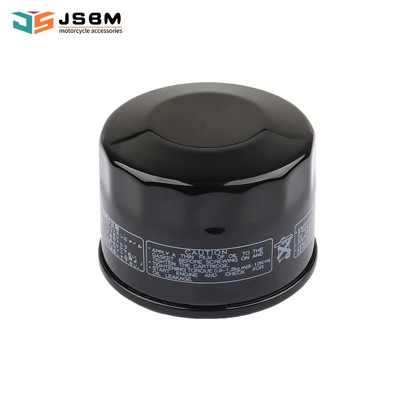 JSBM Oil Filter For BMW G310GS G310R 2016 2017 2018 2019 2020 2021 YAMAHA YFM660 YFM700 TMAX XP500 XP530 KYMCO 500 Xciting HF147