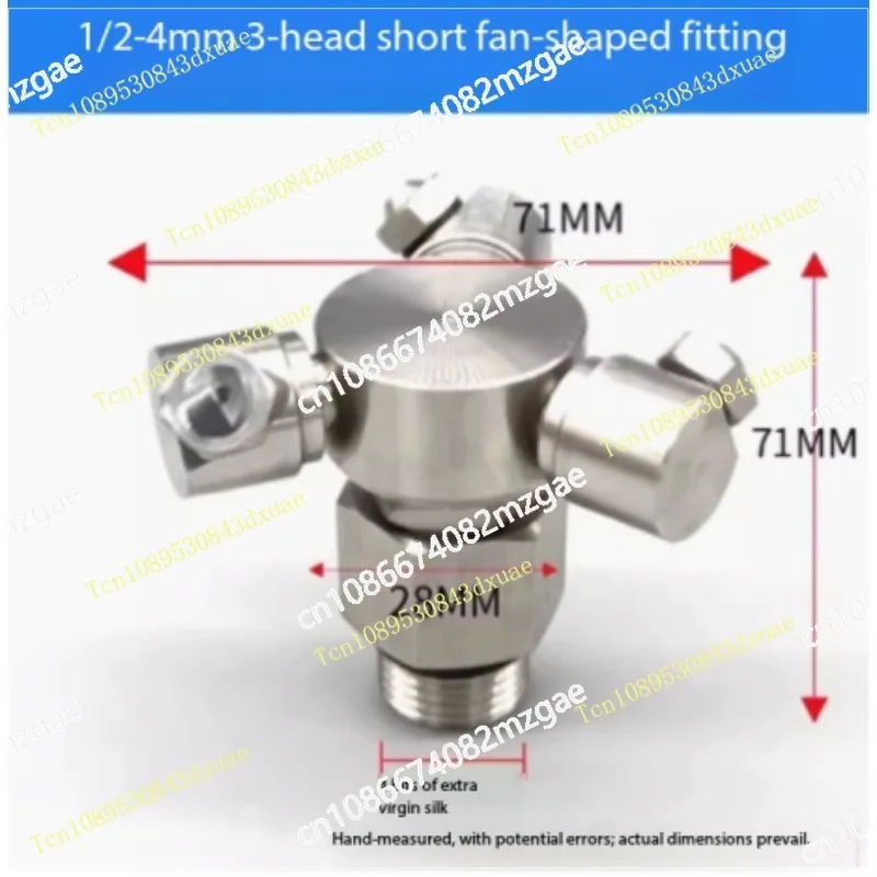 High Quality SS304 360 ° Rotary Car Wash Machine Nozzle Automatic High-pressure Cleaning Industrial Dust Removal Nozzle