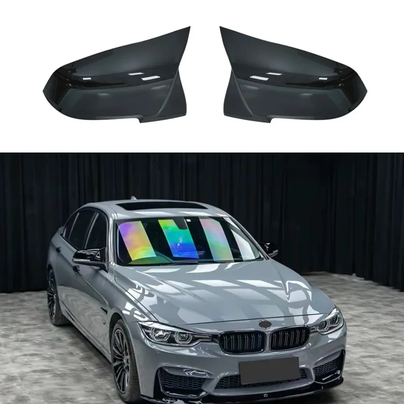 Automotive Car Body Part Mirror Cover For 3 SERIES F30 F35 2013-2018 Upgrade To M3 ABS Material Mirror Cover for F30 F35