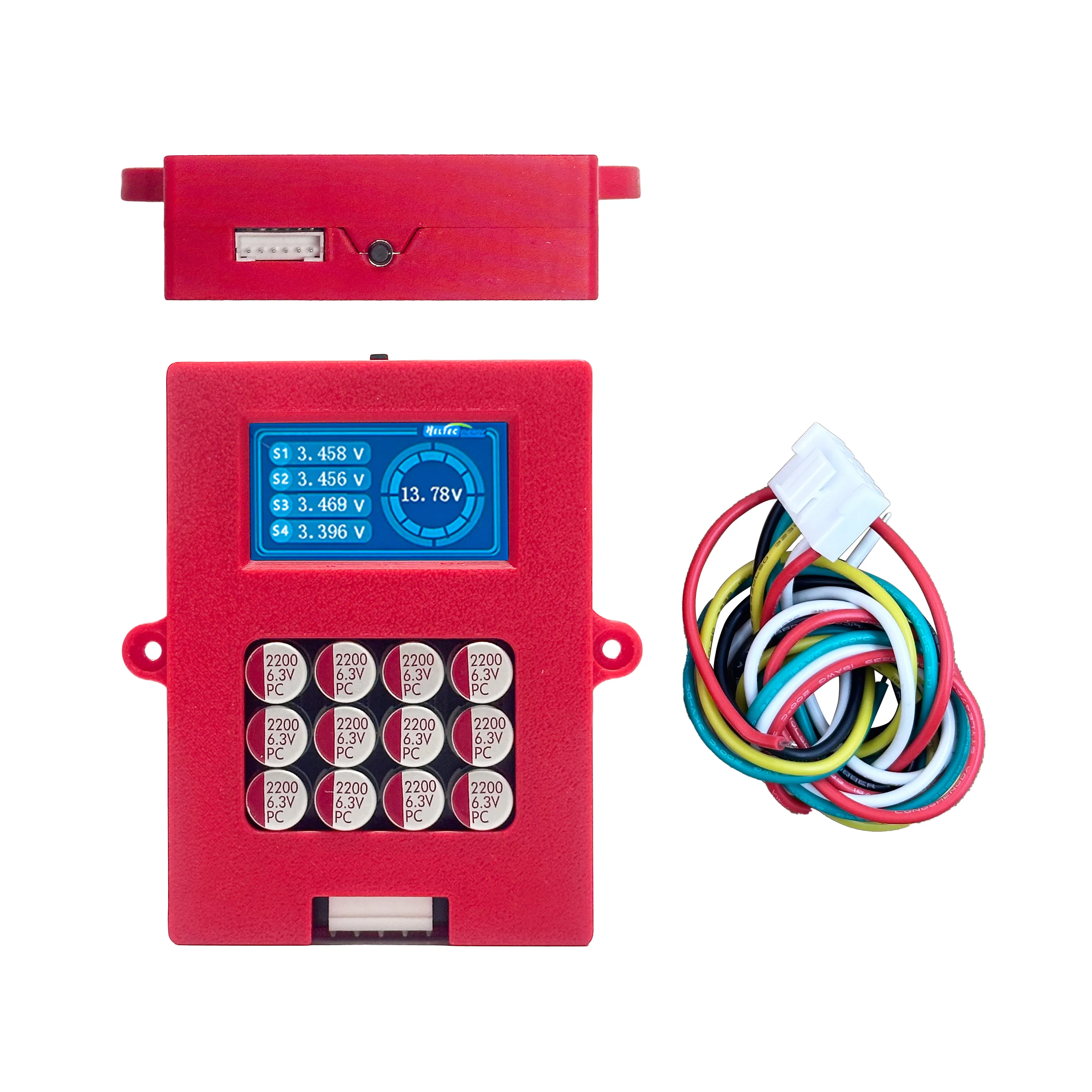 Heltecbms 5A Active Balancer Lipo/LiFePO4 4S 6S 8S with Voltage Display 12V Lithium Battery Energy Transfer Active Equalizer image 6