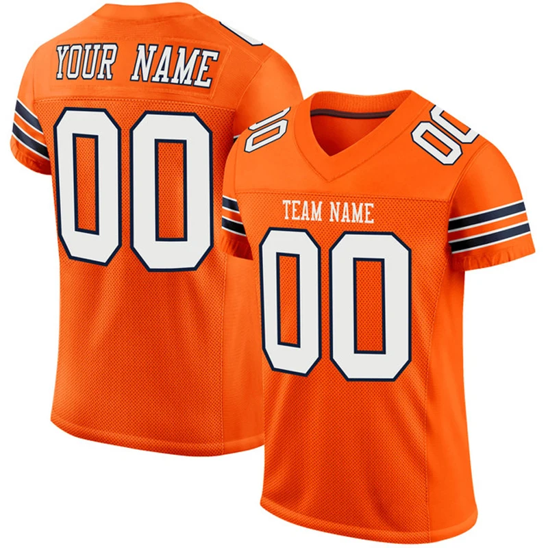 Red Series Customized Football for Men Jersey Personlized Sew Team Football Short Sleeves Athletic Tee Shirts Unisex Top