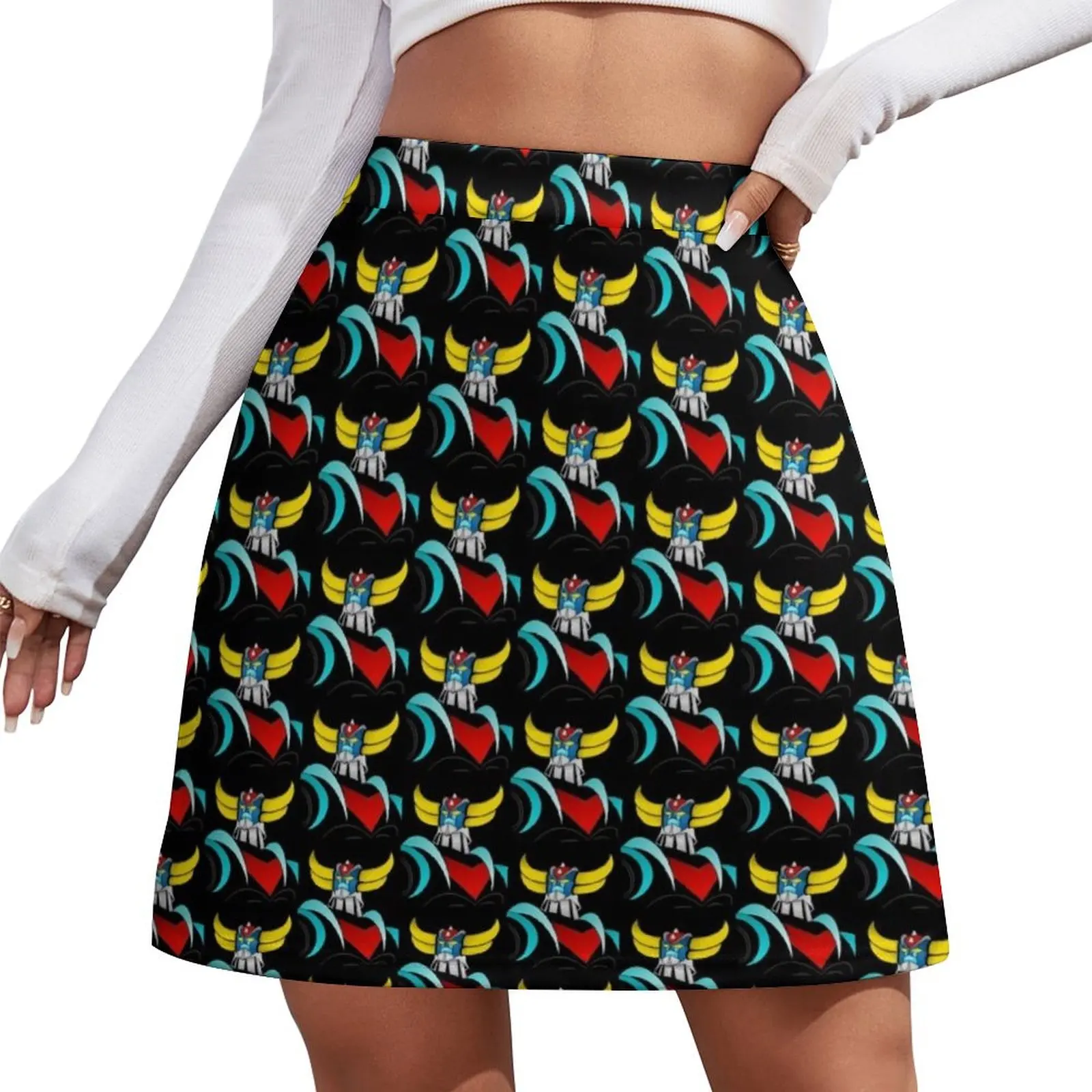 

Grendizer, Goldorak Mini Skirt skirts summer 2025 woman Woman short skirt korean fashion Mini Skirt