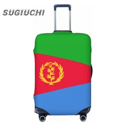 Eritrea Vlag Bagagehoes Koffer Reisaccessoires Bedrukt Elastisch Stof Hoesje Trolley Beschermend