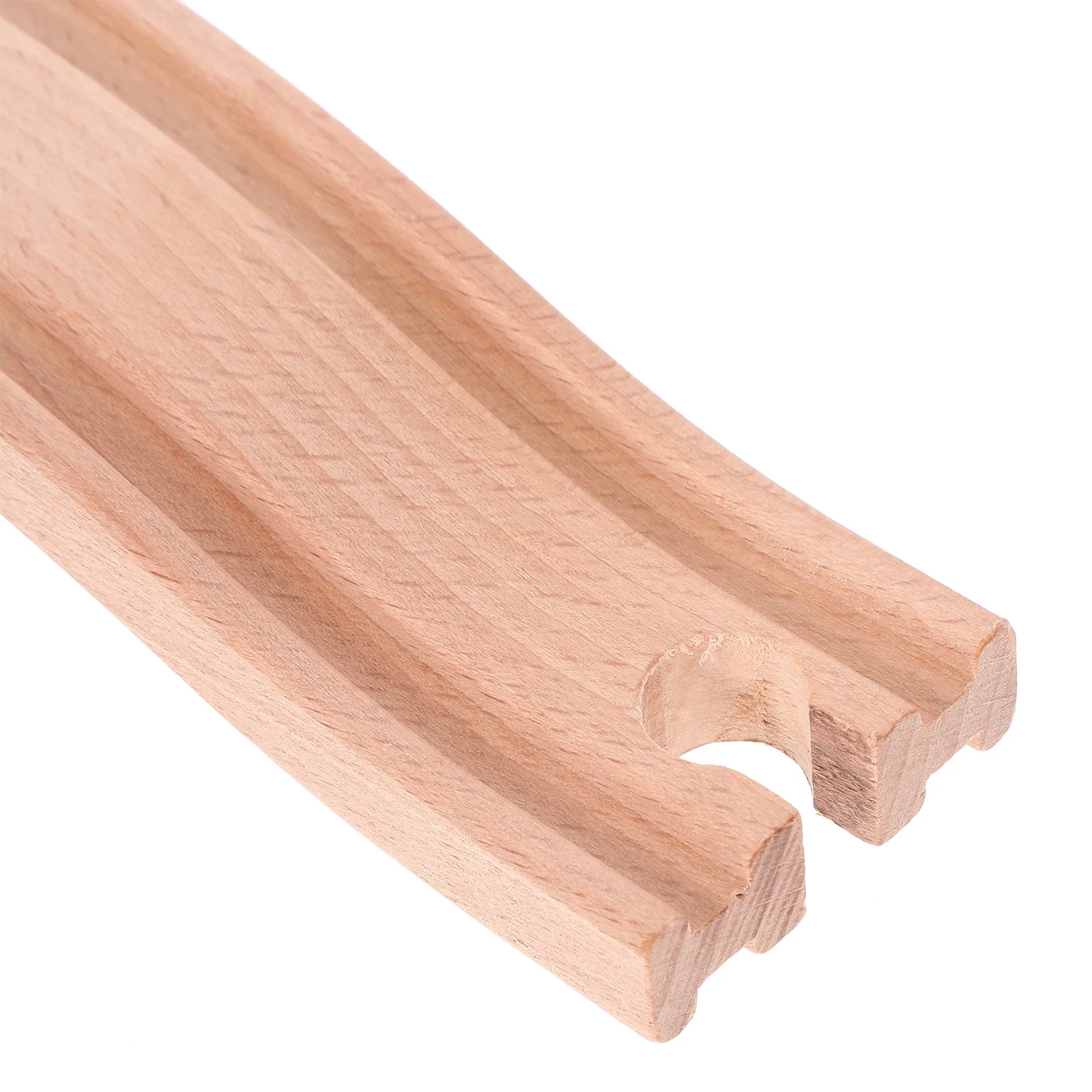 木製列車線路 DIY 組み立てキッズ教育プレイセット 手と目の協調、細かい運動能力の発達のための木製鉄道