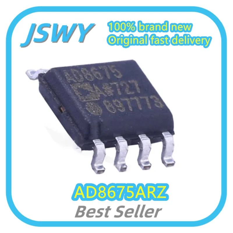 

(5/50pcs) AD8675ARZ AD8675 8675ARZ SOIC-8 Operational Amplifier Chip Original Bulk Stock New!