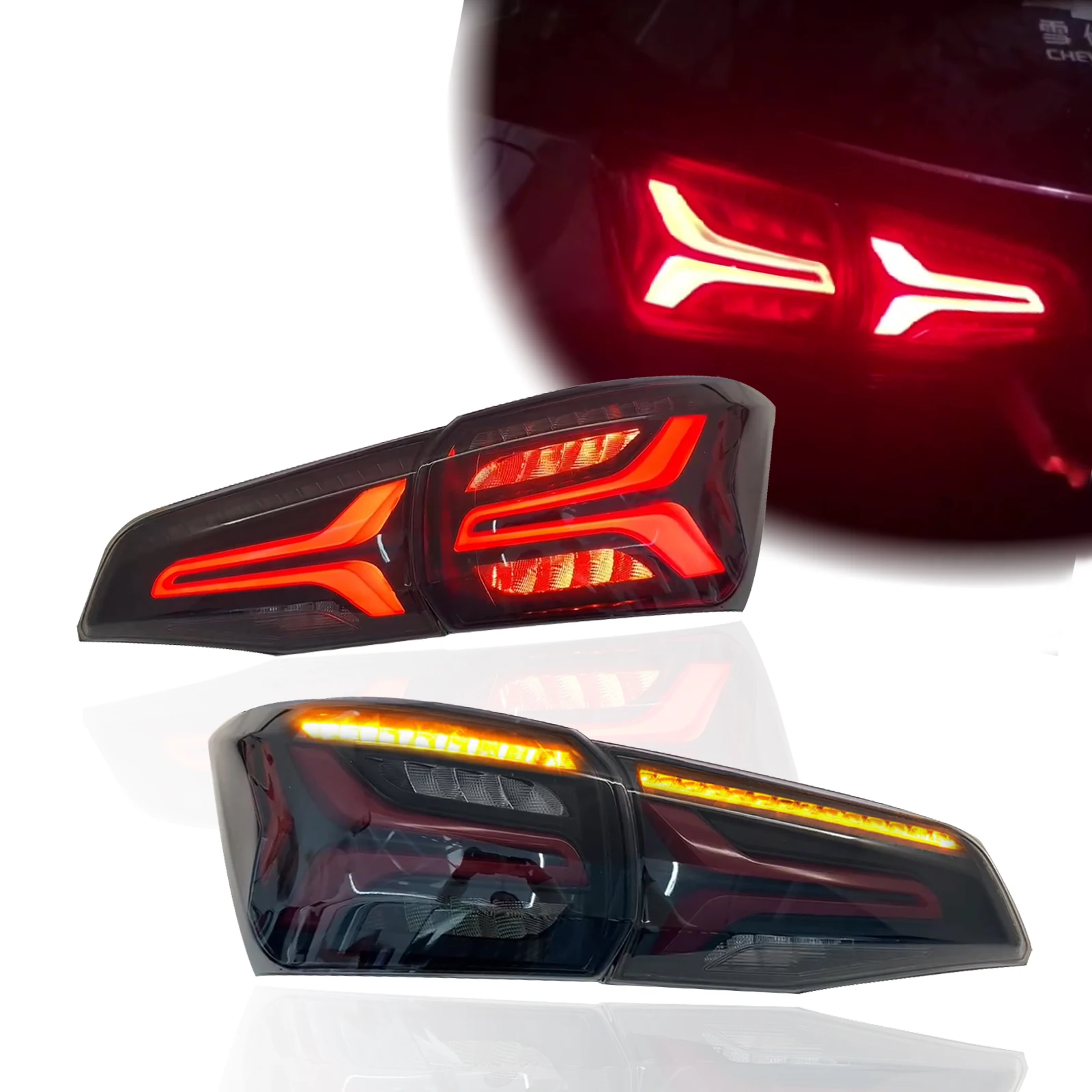 

HOSI Led Car Taillamp Rear Lamp Led Tail Lights for chevrolet equinox 2017- 2020 Car Accessoriescustomcustom