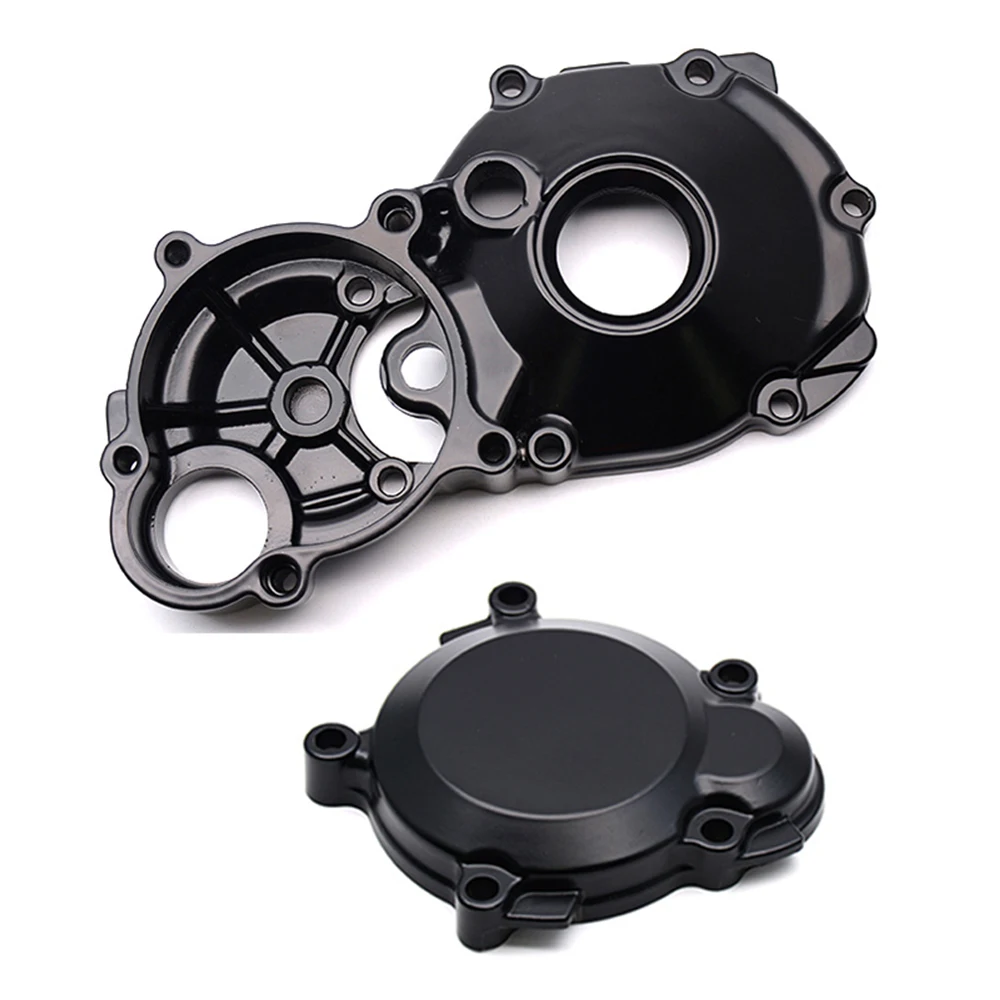 Motorcycle Right Stator Starter Engine Crankcase Cover For Suzuki HAYABUSA 1300 GSX1300R 1999-2013 XF-2628+2646