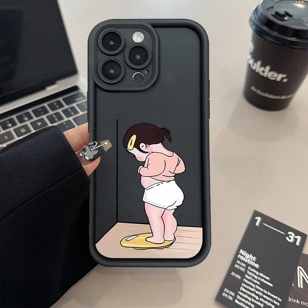 For Xiaomi 13 12 11 Lite 14 13T 12T 12X Case Boys And Girls Lose Weight Silicone Phone Case For Poco F6 F5 X6 X5 X3 M6 Pro Cover