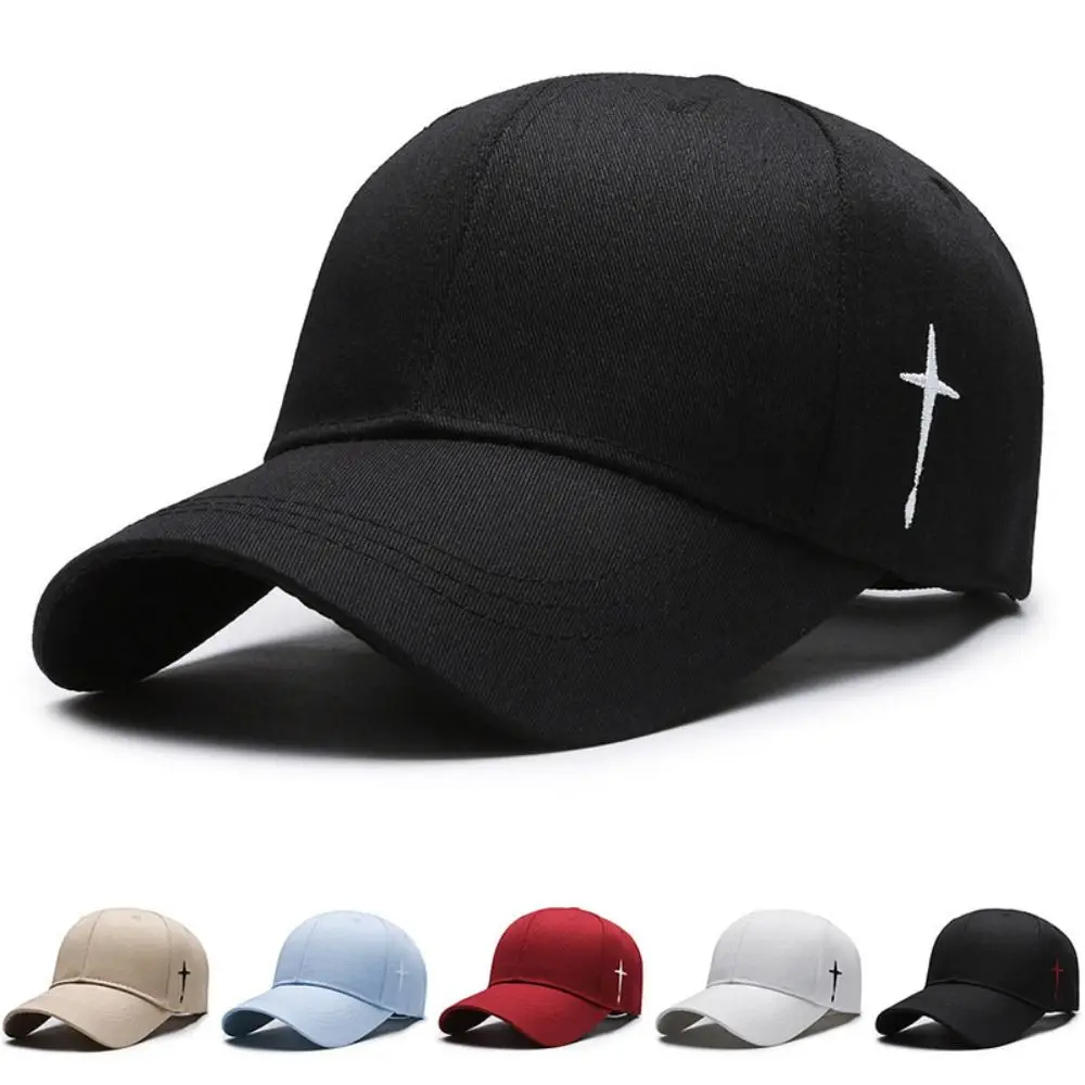 

Spring and Autumn Adjustable Baseball Cap Solid Color Casquette Snapback Caps Hip Hop Black Sunscreen Hat Dad Hats