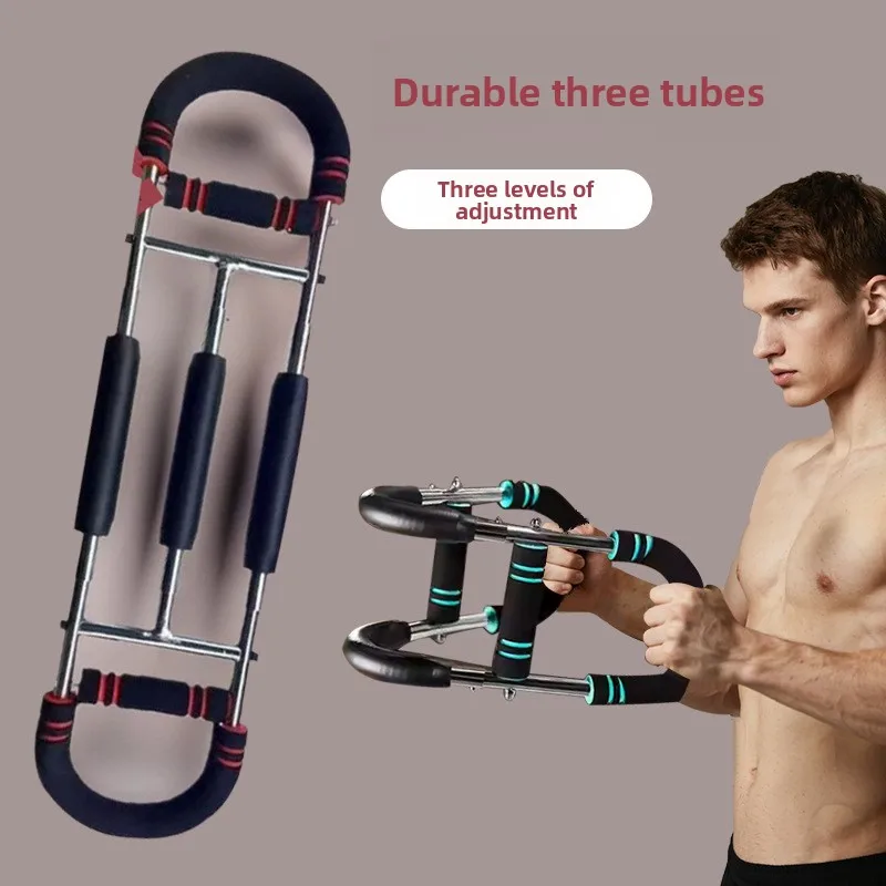 Three Level Arm Strength Device with Adjustable Spring Tension, Popular Exercise and Fitness Equipment, Hand Gripper Strengths