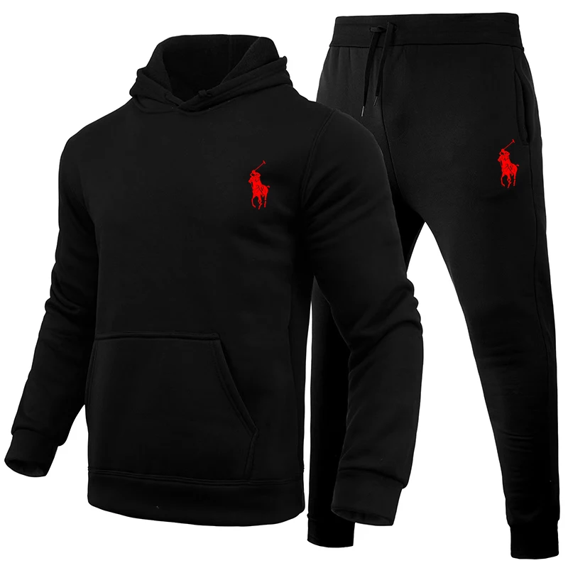 2024 autumn and winter hot selling new hoodie+pants two-piece set men's and women's hoodie sportswear warm clothes men's