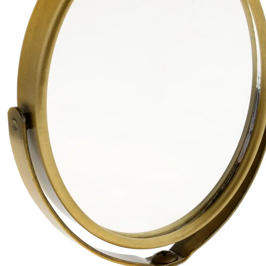 Double-sided table mirror, magnifying cosmetic mirror, make-up mirror,