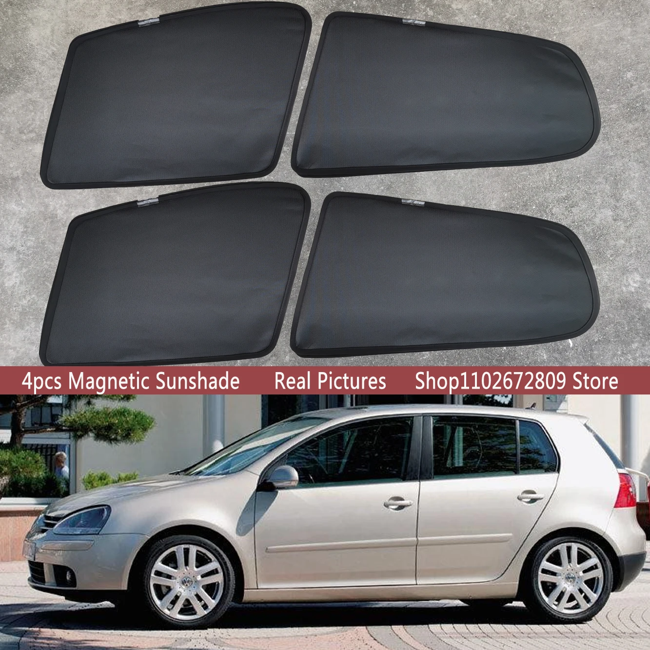 

Magnetic Car Sunshade Shield Front Windshield Frame Curtain Sun Shades For Volkswagen VW Touareg 7P Mk2 2011 ~ 2018 Accessories