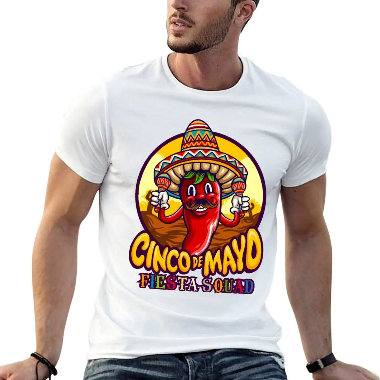 

Fiesta Squad Cinco De Mayo Mexican Fiesta 5 De Mayo Women Men Girls Boy T-Shirt man t shirts graphic T-Shirt