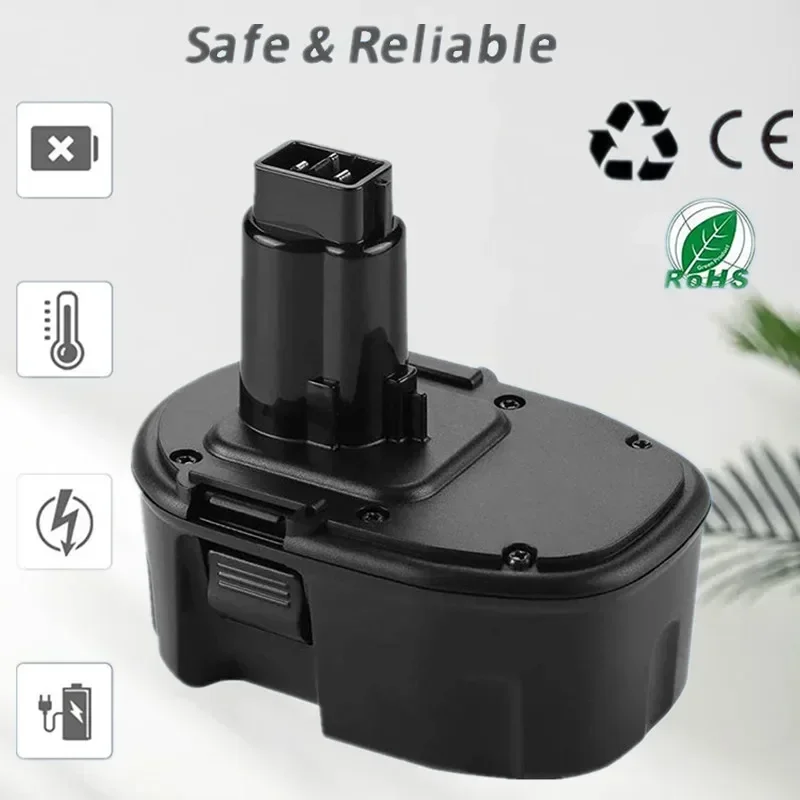 コードレス電動工具の交換用バッテリーパック、6800mah、14.4ボルト、xrp、dc9091、dw9091、dw9094、de9031、de9038、de9091、de9092