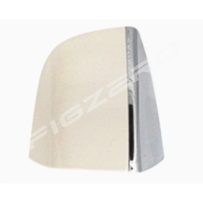 Door Exterior Handle Cover Outer Latch Hole Bright Bar Small Cap for Roewe RX5 I6 ERX5 Unpainted White Front Rear Left Right