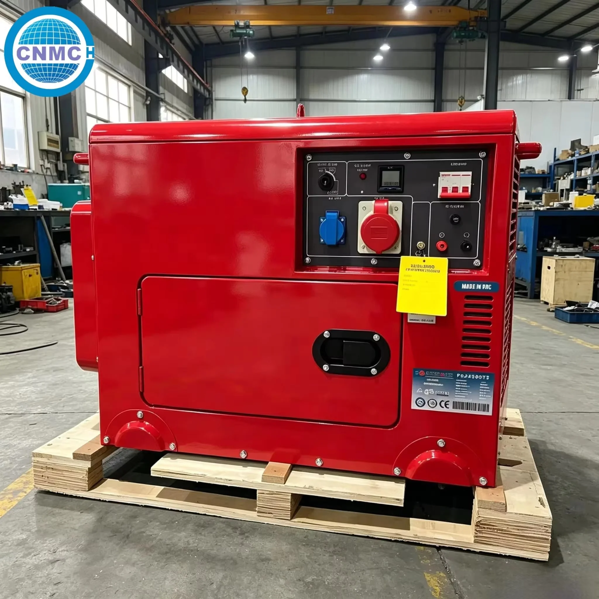 Generator 6KVA 7.5KVA 9KVA Silnet Diesel Generator with Wheels Ready To Use CE UL Certified Generators for Home Electricity