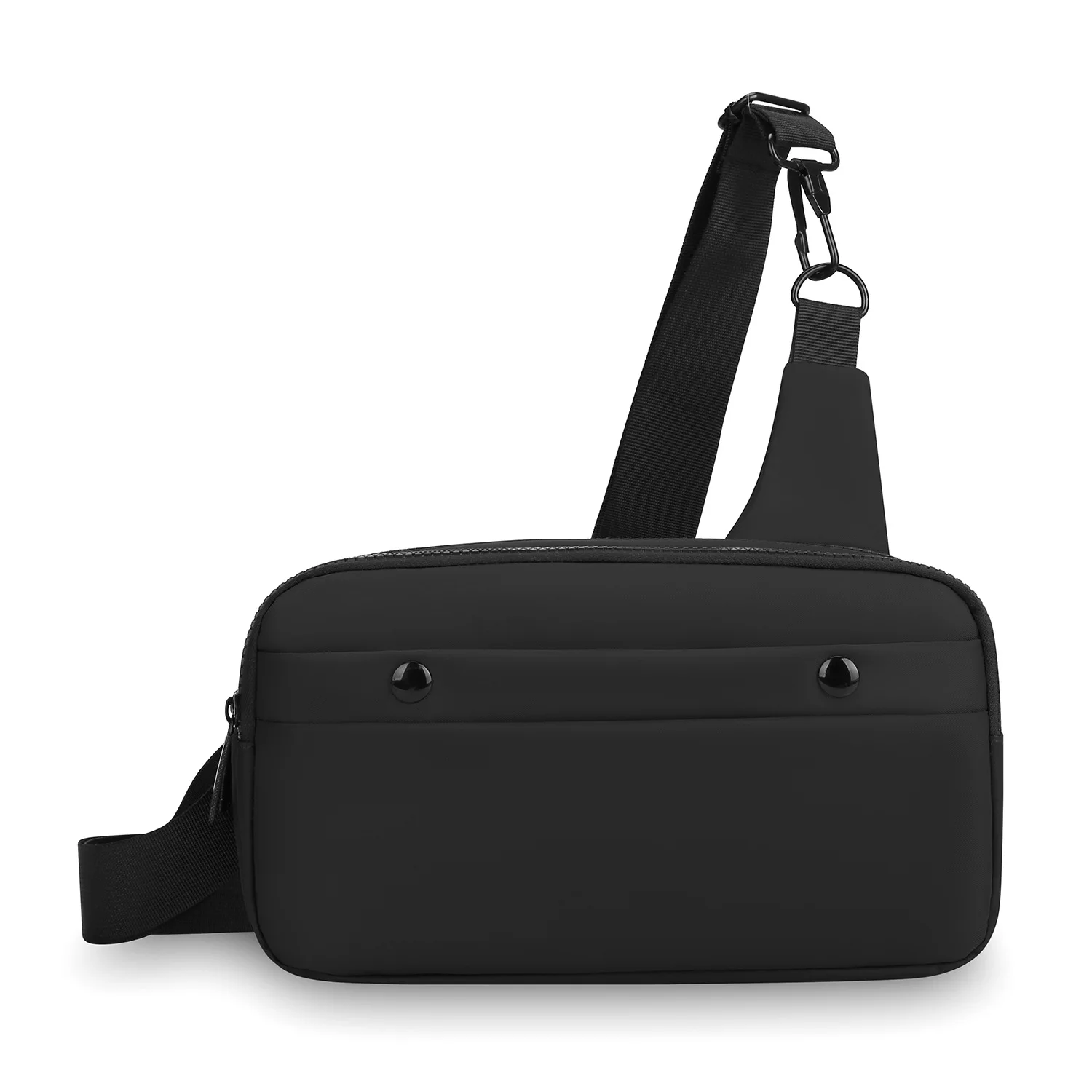 Lightweight Multi‑Pocket Crossbody Sling Bag Adjustable Shoulder Strap Pack for Commute Travel Business Outdoor Daily Casual Use