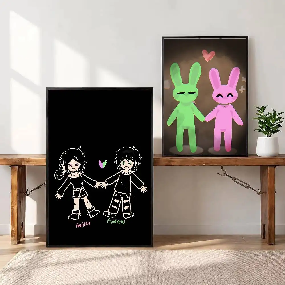 FOR The Coffin of Andy and Leyley Poster Waterproof Wall Art HD Print Movie Posters For Living Bedroom Room Decor Gift