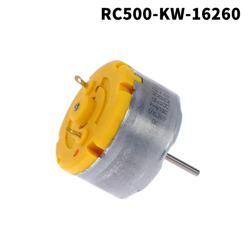 Round Spindle Motor Long Shaft For Sweeper Robot Fragrance Machine Standard Motor RC500-KW/16260 DC 6V 9V 12V Mini 32mm Diameter