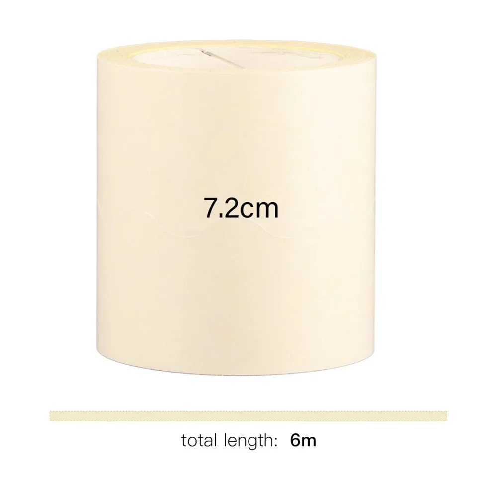 منصات عرق الإبط بعرض 6 أمتار 7.2 سم غير مرئية من مادة البولي يوريثين والبروبيلين مضادة للتعرق ذاتية اللصق #3