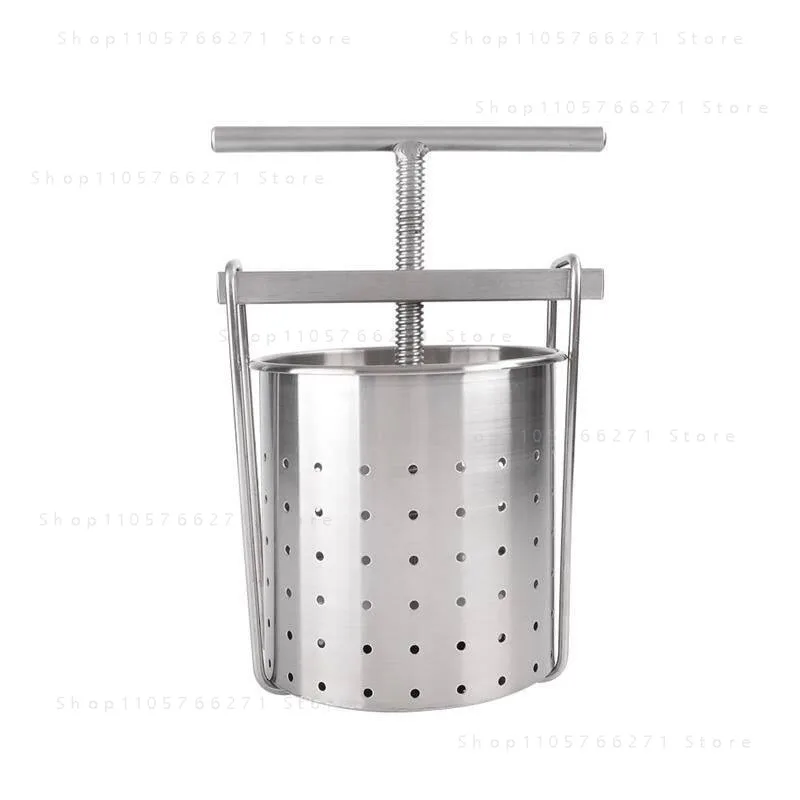 1.5L 2.5L 3.5L Household small manual stainless steel vegetable stuffing press crushed honey press dehydrator stuffing juicer