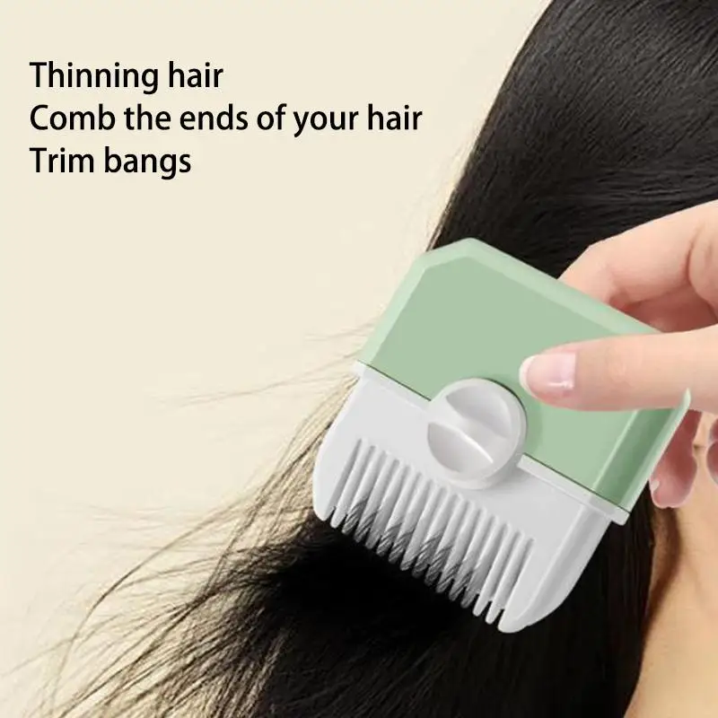 2 In 1 Baby HairCut And Hairdressing Comb Manual Portable Children's Hair Clipper Trim Bangs And Broken Hair Bangs Trimmer