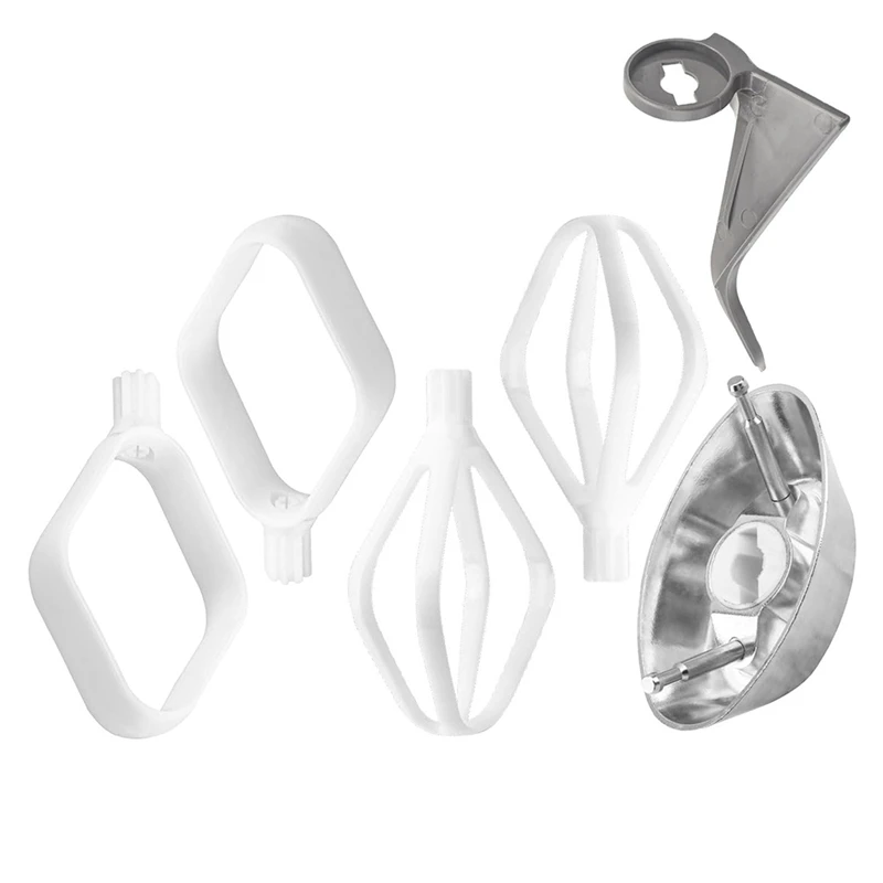 AA49 Kekspaddel für Universal Plus Mixer und Mutter-Rimill Artiste Standmixer, Schüsselschaber-Aufsatz, mit Metallabdeckung
