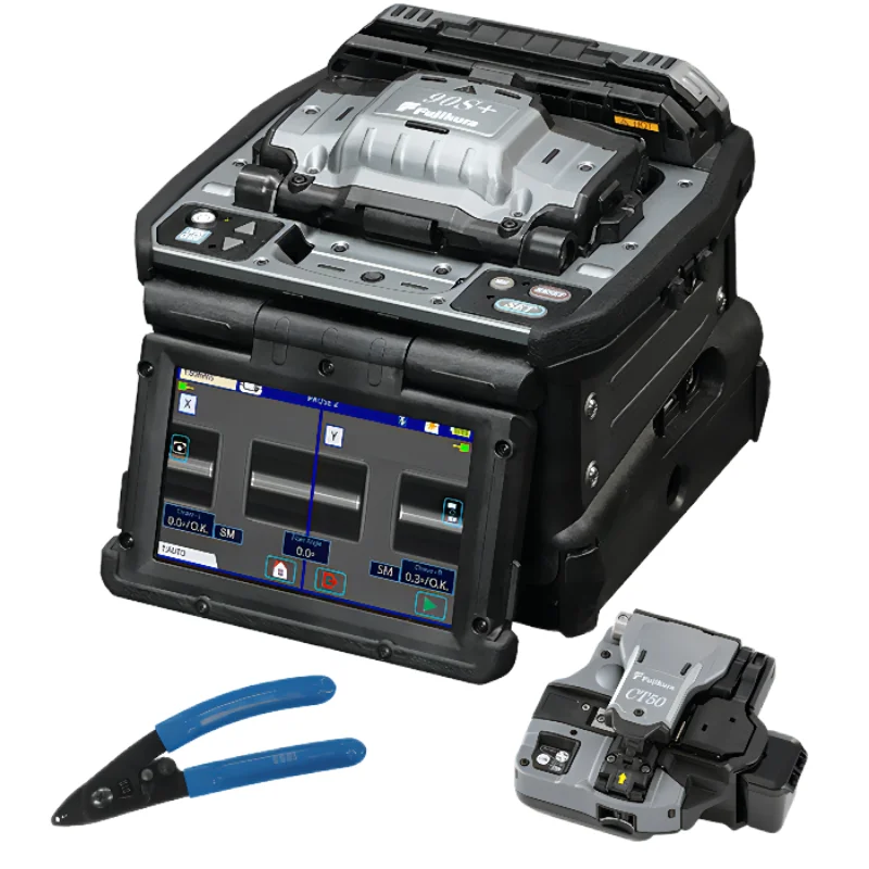 

Fusion Splicer original Japan splicing machine FSM-90S+ with CT-50 Cleaver fiber optic equipment