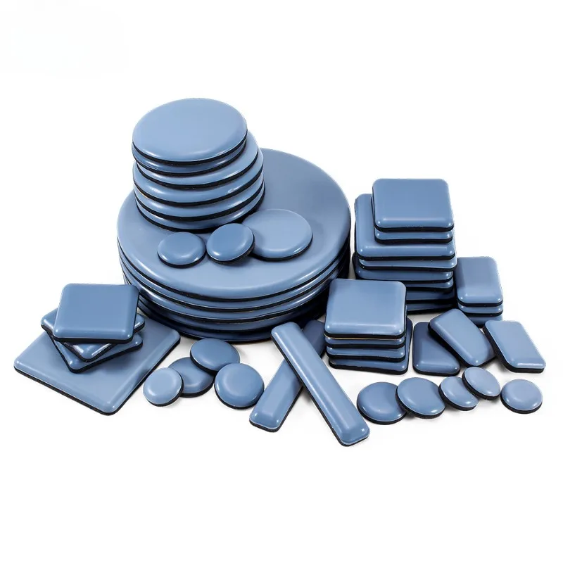 5/10pcs Furniture Sliders Pads With nails Glides Sliding Block Table Chair Leg Mat Carpet Hardwood Floor Protector