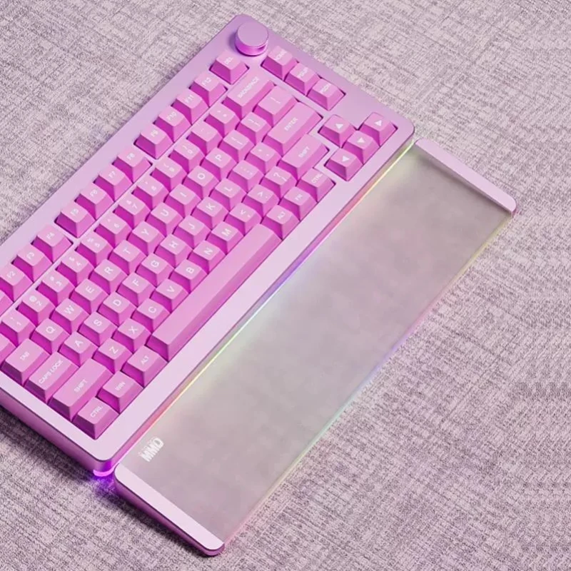 Acrylic Frosted Wrist Rest Pad Customized Hand Support for Mechanical Keyboard 87/104 Ergonomics Wrist Rest Gaming Accessories