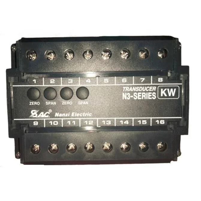 

1p2w, 3p3w, 3p4w 3 phase Power Transducer Active 5A/100V 4-20mA output Signal Isolated Power Transmitter