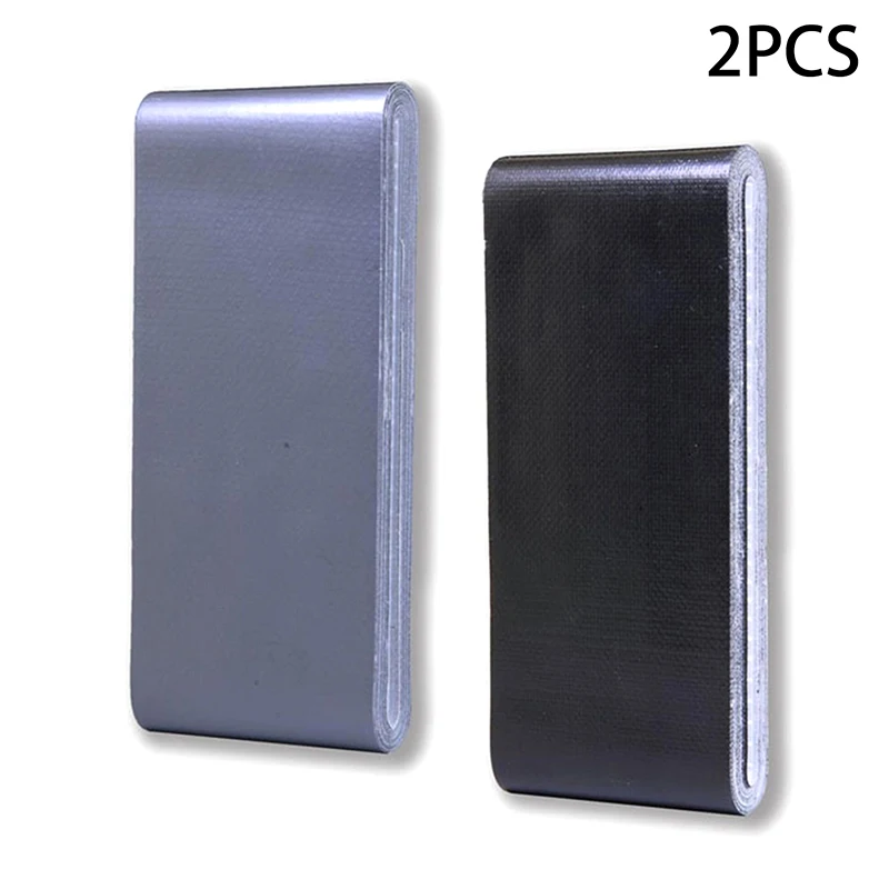 [xxx]【xxx】2 Packs Travel Size Silvery/Black Tape - Pocket-Sized, Flat, Thin, Mini Reels For Outdoor Repairs And Emergency Crafts