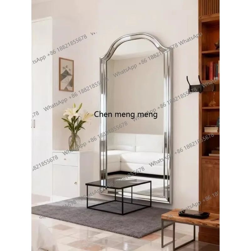 

Retro floor mirror bedroom home full body mirror floor mirror at the entrance