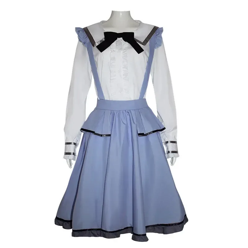 Robe de Cosplay Colorée Akira ata Yazaki pour Fille, Tenue de Femme de Chambre pour Halloween et Carnaval, Nouvelle Collection 2024