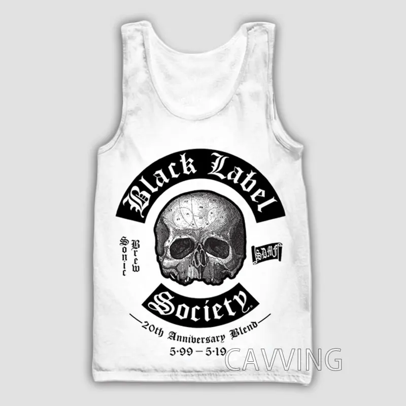 New Fashion Women/Men\'s 3D Print  BLACK LABEL SOCIETY  Tank Tops Harajuku  Vest  Summer Undershirt Shirts Streetwear   V01