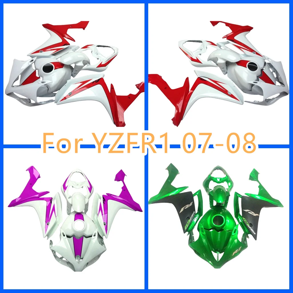 

100% Fit Fairing Kit for YAMAHA Body YZF-R1 1000CC 07-08 Bodywork YZFR1 YZF R1 1000CC 2007 2008 Aftermarket Part