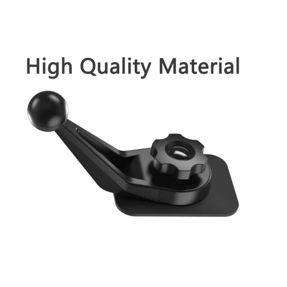 17mm Ball Head Car Phone Holder Base Air Outlet Clamp 360 Degrees Rotation Multifunctional Shockproof Mobile Cellphone