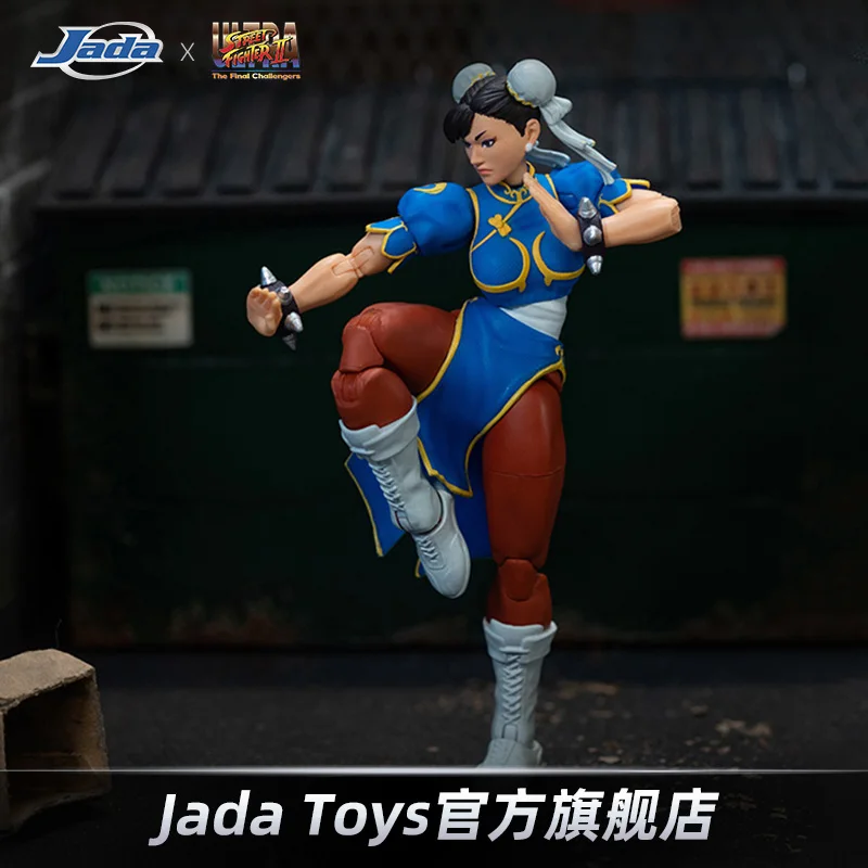 15 centimetri Streetfighter 2 The Final Challengers Chun Li Anime Figura 1/12 Action Figure Statua Bambola Da Collezione Ornamento Giocattolo Regali