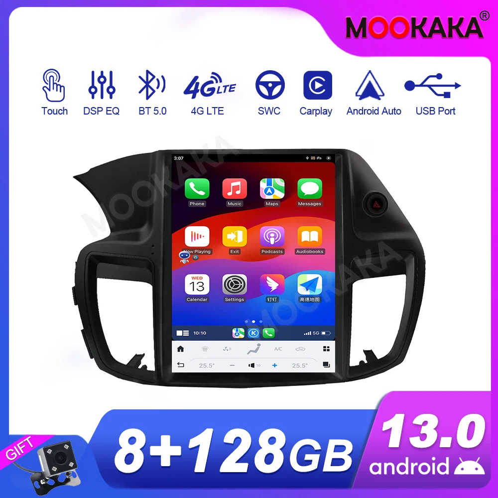 

12.1 Inch Screen Car Radio For Honda Accord 2014-2016 Android Auto GPS Navigation Multimedia Video Stereo Receiver Head Unit