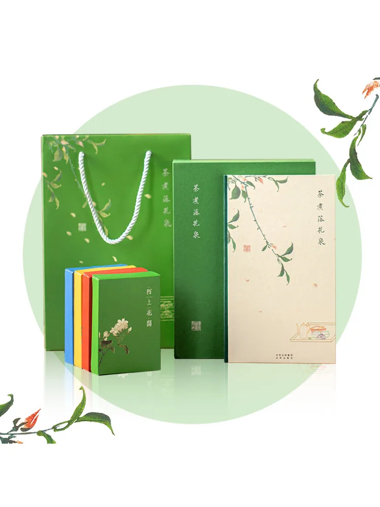 Book-Winshare Tea Brewed With Fallen Flower Spring Gift Box