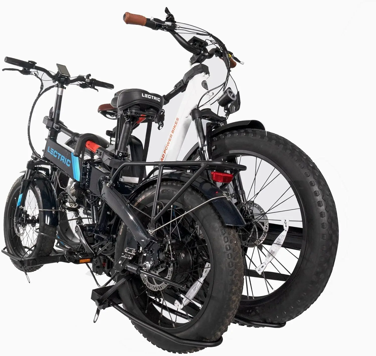 2023 Volt RV -RV Approved Hitch Mounted 2 E Bike Rack Carrier for RV,Camper,Motorhome,Trailer,Toad with 2" Tow Hitch Receivers