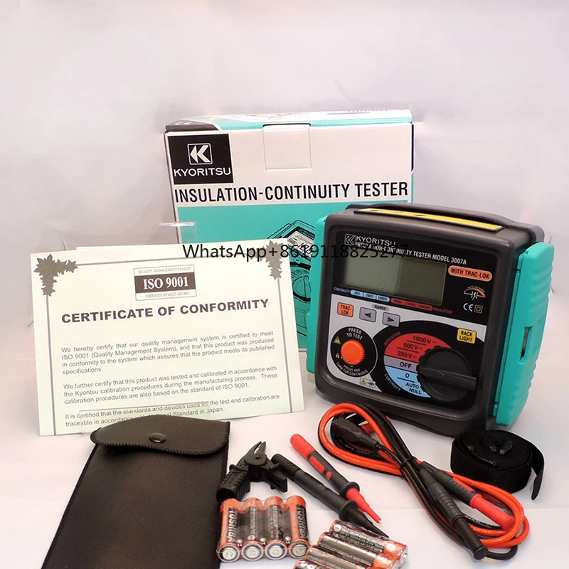 Top-ranking products Kyoritsu MODEL 3007A Digital Insulation Continuity Tester