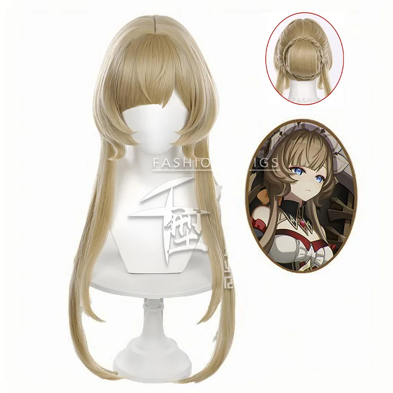 

Sandrone Косплей Игра Genshin Impact Марионетка 70 см Длинный Парик Аниме Термостойкий Синтетический Опора для Хэллоуина Карнавальная Вечеринка