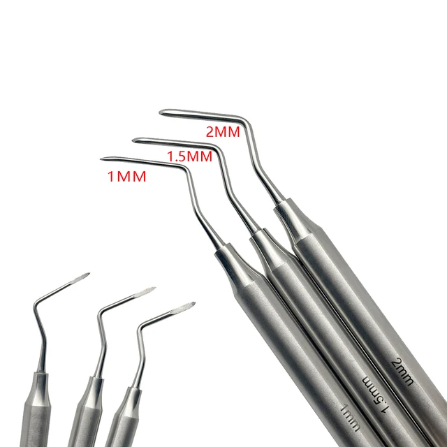 Minimalnie inwazyjne ekstrakcje dentystyczne Narzędzie do wybierania końcówek korzenia dentystycznego Winda zębata Ostre końcówki Instrument chirurgiczny