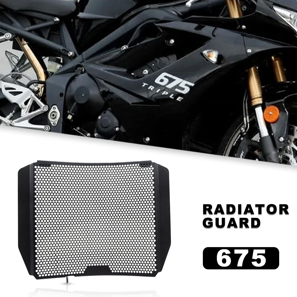 

For Daytona 675 Motorcycle Daytona675 Radiator Grille Grill Cover Guard Protection Protector 2006 2007 2008 2009 2010 2011 2012