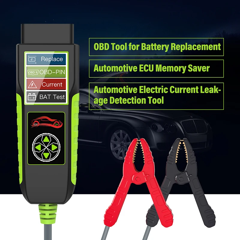 Car Diagnostic Scanner Tool Replace/OBD-Pin/Current/Bat test 4 in 1 Multifunctional OBD Scanner Power Vehicle Tools For All Cars