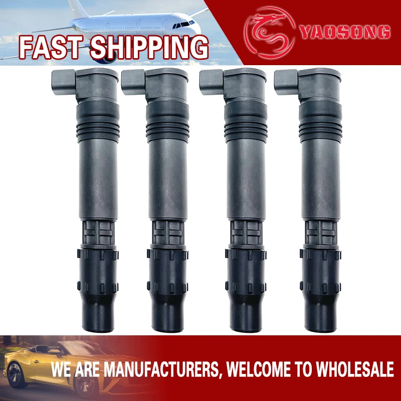 

4PCS 129700-3881 30700-MBW-611 Ignition Coil For Honda CBR600F CBR600FS CBR600FR CBR900RR CBR900RE CBR929RE CBR929RR CBR954RR