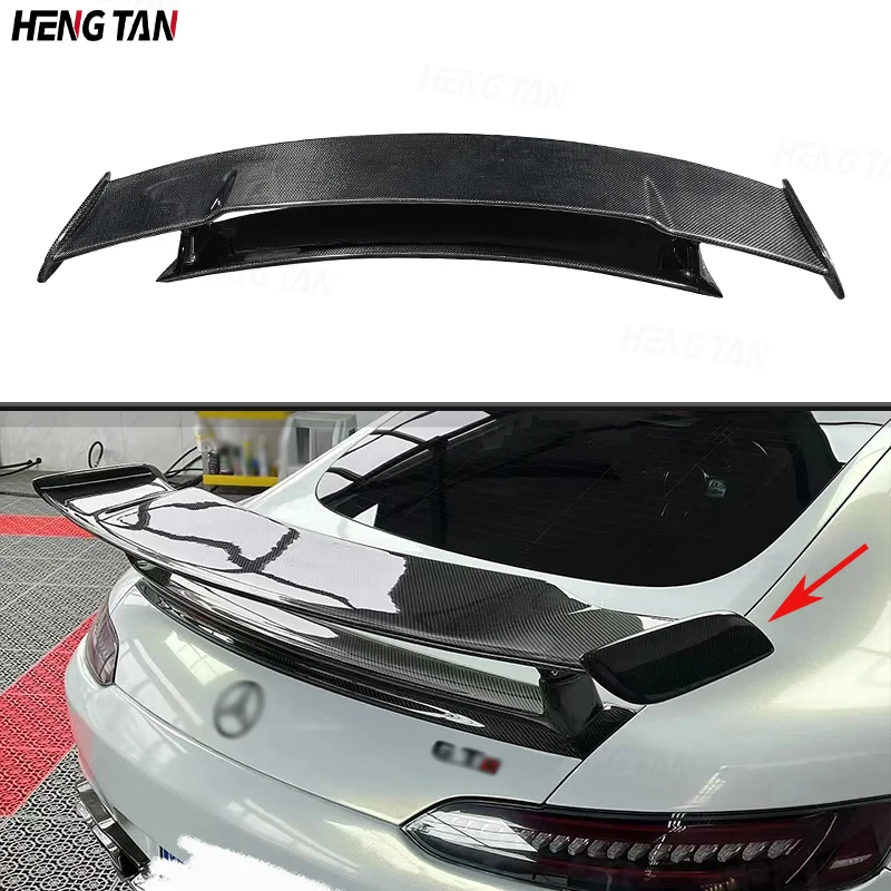 

Carbon Fiber Car Rear Trunk Spoiler Rear Wing Tail Wing Parts For Mercedes Benz AMG GT43 GT50 GT53 GT63 2019-2023