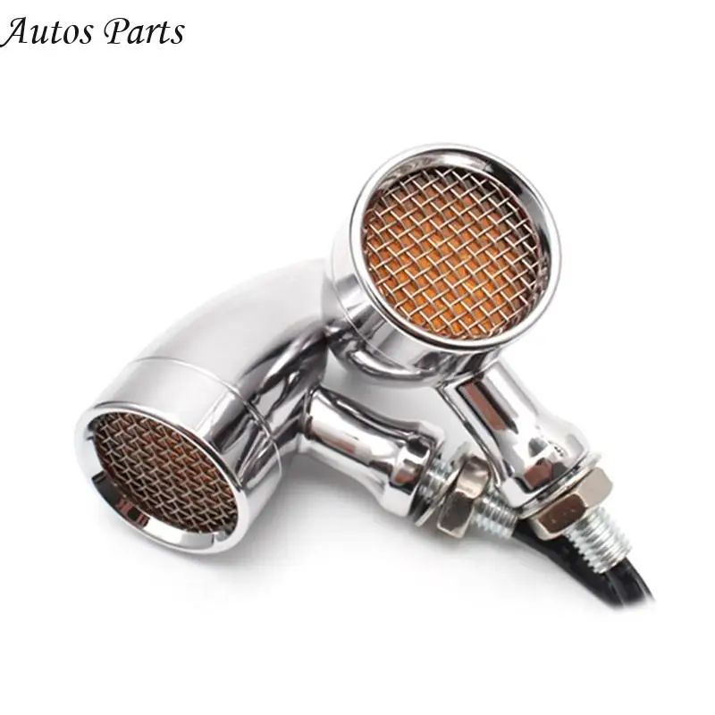 

57BA Motorcycle LED Turn Light ABS Housing Weather Resistant Long Lasting Bulbs